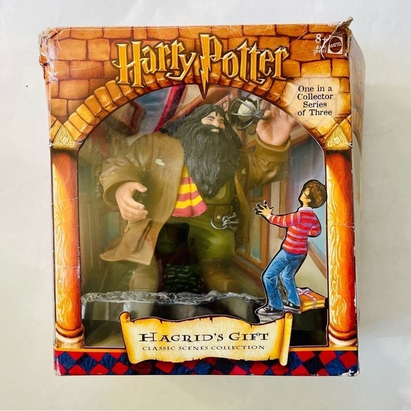 Mattel 2001 Harry Potter Classic Scenes Collection Hagrid’s Gift 50254 - Picture 1 of 8